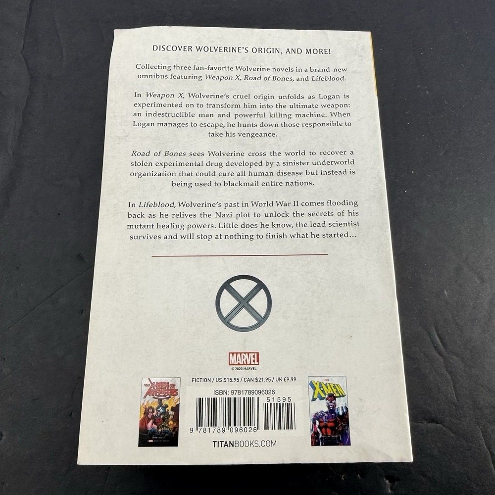 Wolverine Prose Omnibus Marvel Novels - Weapon X Omnibus - Picture 3 of 4
